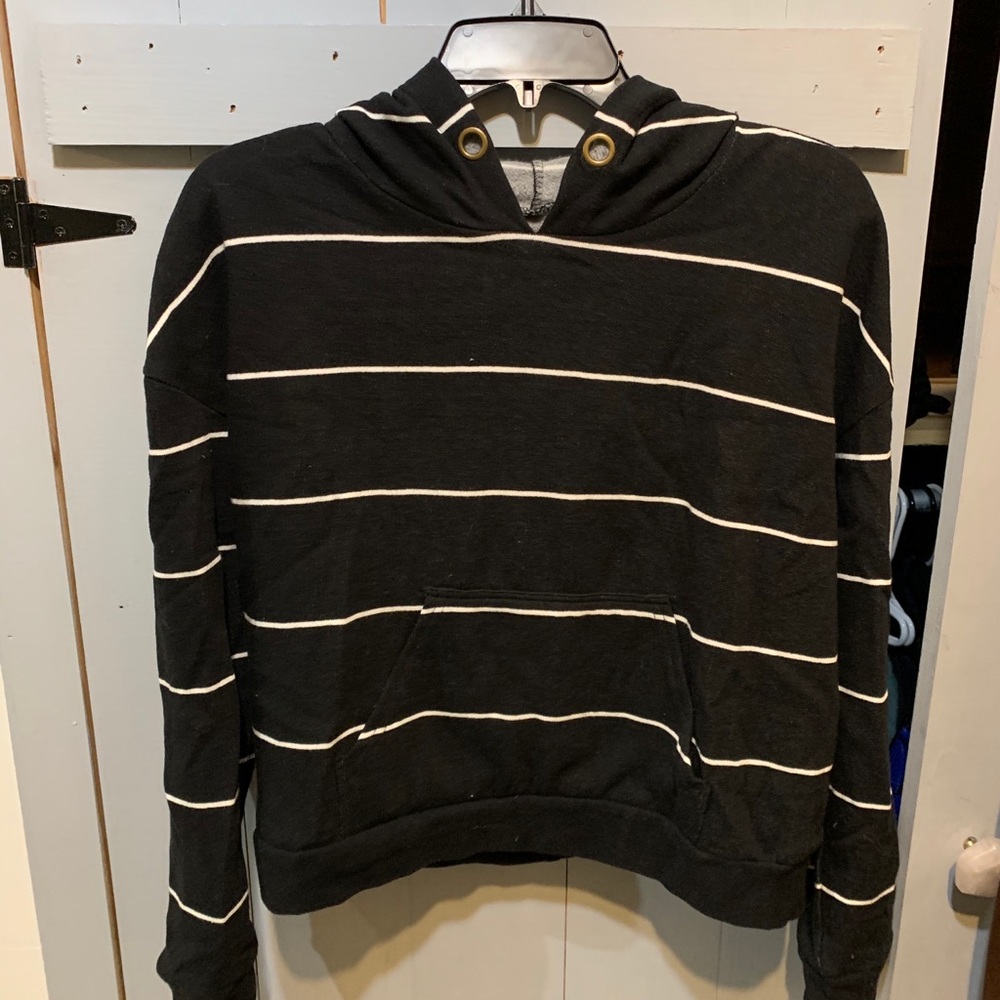 Free Press Striped Hoodie